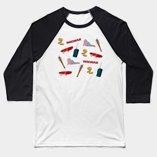 Stranger Patterns: Season 2 Baseball T-Shirt